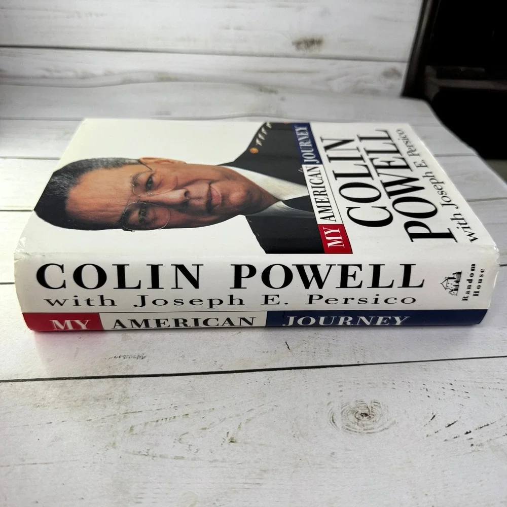 My American Journey Colin Powell Signed Bookplate 1995 HC Autobiography